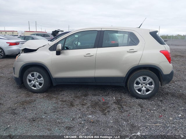 12612489 :رقم المزاد ، 3GNCJKEB8EL195864 vin ، 2014 Chevrolet Trax Ls مزاد بيع