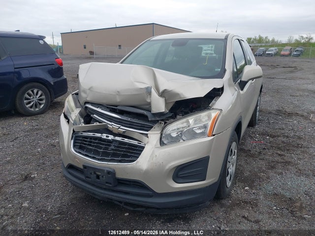 12612489 :رقم المزاد ، 3GNCJKEB8EL195864 vin ، 2014 Chevrolet Trax Ls مزاد بيع