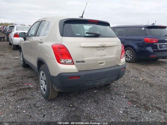 12612489 :رقم المزاد ، 3GNCJKEB8EL195864 vin ، 2014 Chevrolet Trax Ls مزاد بيع