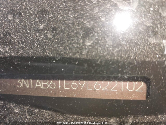 Aukcja sprzedaży 2009 Nissan Sentra 2.0/2.0s/2.0sl, vin: 3N1AB61E69L622102, numer aukcji: 12612499