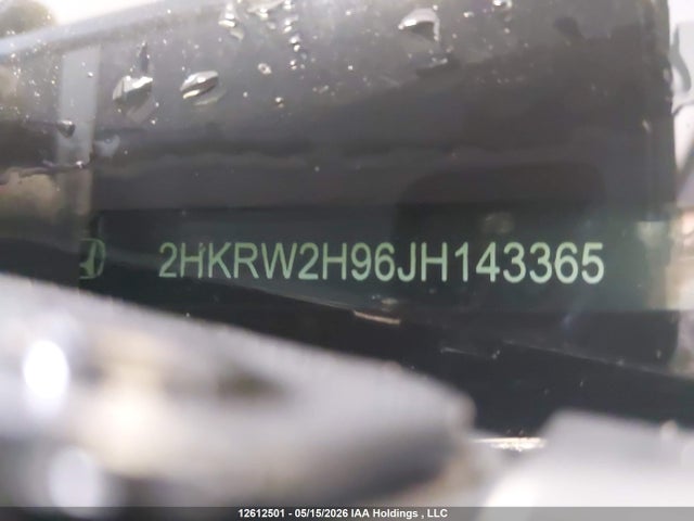 Auction sale of the 2018 Honda Cr-v Touring, vin: 2HKRW2H96JH143365, lot number: 12612501