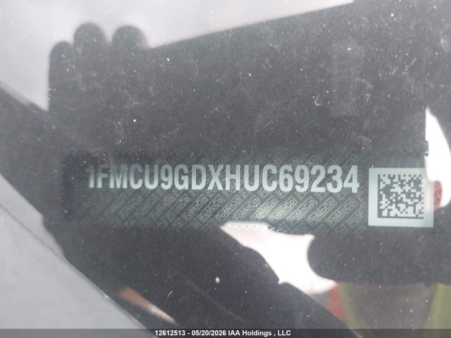 Продаж на аукціоні авто 2017 Ford Escape Se, vin: 1FMCU9GDXHUC69234, номер лоту: 12612513