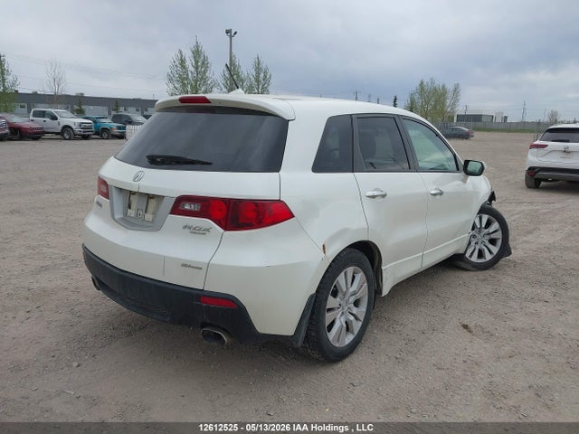 12612525 :رقم المزاد ، 5J8TB1H5XAA801738 vin ، 2010 Acura Rdx Technology مزاد بيع