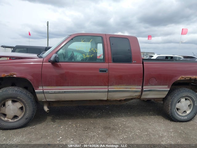 1998 Gmc Sierra K1500 მანქანა იყიდება აუქციონზე, vin: 2GTEK19R7W1562109, აუქციონის ნომერი: 12612537
