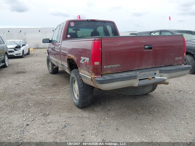 1998 Gmc Sierra K1500 მანქანა იყიდება აუქციონზე, vin: 2GTEK19R7W1562109, აუქციონის ნომერი: 12612537