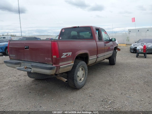 1998 Gmc Sierra K1500 მანქანა იყიდება აუქციონზე, vin: 2GTEK19R7W1562109, აუქციონის ნომერი: 12612537
