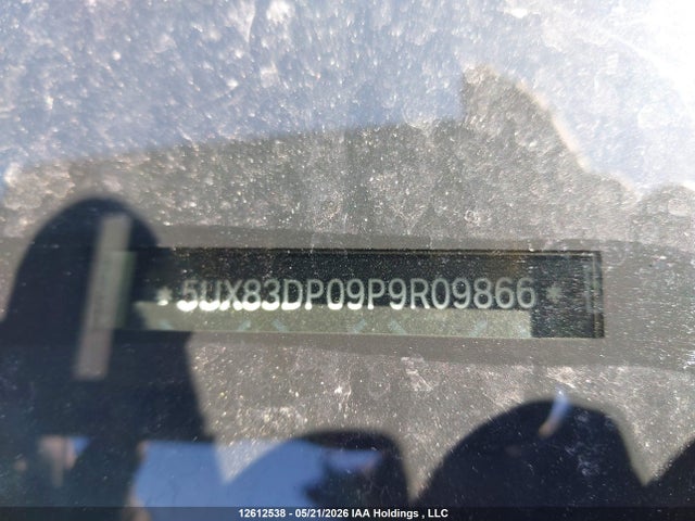 12612538 :رقم المزاد ، 5UX83DP09P9R09866 vin ، 2023 Bmw X3 M40i مزاد بيع