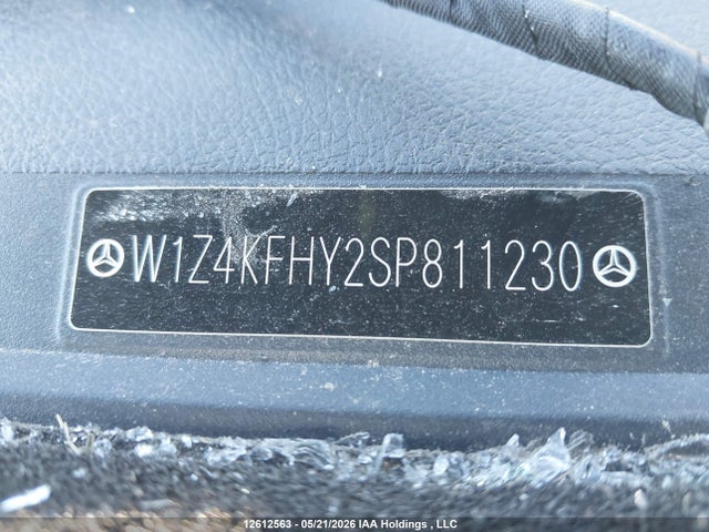 Aukcja sprzedaży 2025 Mercedes-benz Sprinter 2500 High Roof 4-cyl Diesel, vin: W1Z4KFHY2SP811230, numer aukcji: 12612563