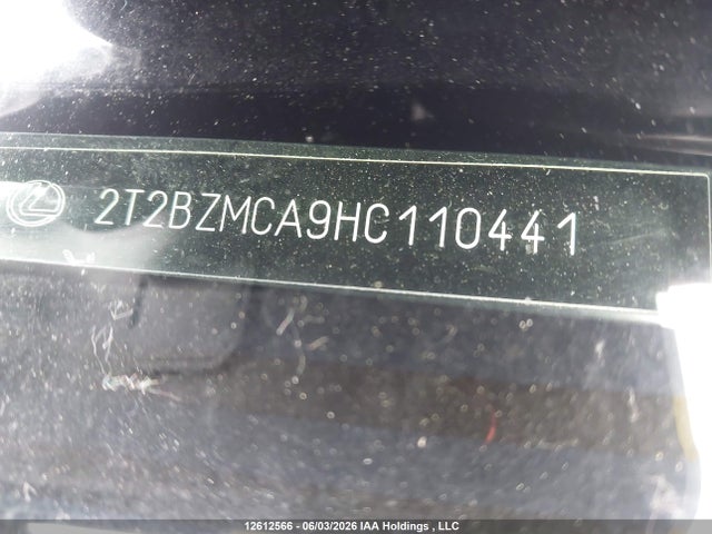 Aukcja sprzedaży 2017 Lexus Rx 350, vin: 2T2BZMCA9HC110441, numer aukcji: 12612566
