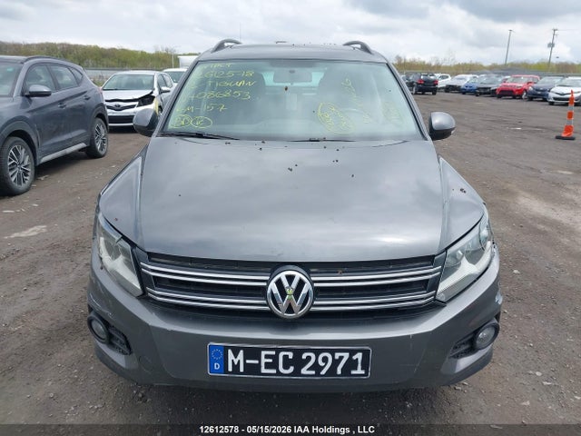 Aukcja sprzedaży 2012 Volkswagen Tiguan, vin: WVGBV7AX3CW086853, numer aukcji: 12612578