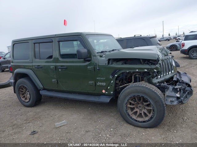 Продаж на аукціоні авто 2022 Jeep Wrangler Unlimited Sahara, vin: 1C4HJXEN4NW119851, номер лоту: 12612587