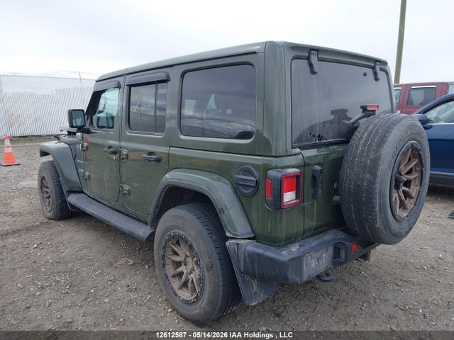 Продаж на аукціоні авто 2022 Jeep Wrangler Unlimited Sahara, vin: 1C4HJXEN4NW119851, номер лоту: 12612587