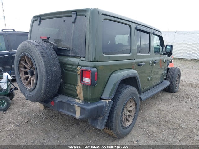 Продаж на аукціоні авто 2022 Jeep Wrangler Unlimited Sahara, vin: 1C4HJXEN4NW119851, номер лоту: 12612587