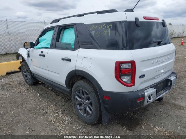 Продажа на аукционе авто 2025 Ford Bronco Sport Big Bend, vin: 3FMCR9BN6SRE90183, номер лота: 12612589