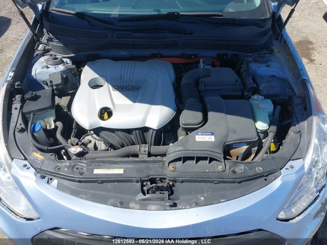 2013 Hyundai Sonata Hybrid Limited მანქანა იყიდება აუქციონზე, vin: KMHEC4A40DA090476, აუქციონის ნომერი: 12612593