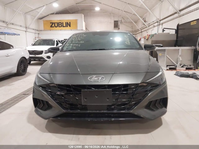 12612595 :رقم المزاد ، KMHLR4AF6PU633551 vin ، 2023 Hyundai Elantra N Line مزاد بيع