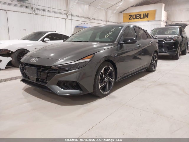 12612595 :رقم المزاد ، KMHLR4AF6PU633551 vin ، 2023 Hyundai Elantra N Line مزاد بيع