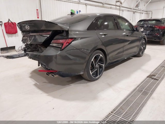 12612595 :رقم المزاد ، KMHLR4AF6PU633551 vin ، 2023 Hyundai Elantra N Line مزاد بيع