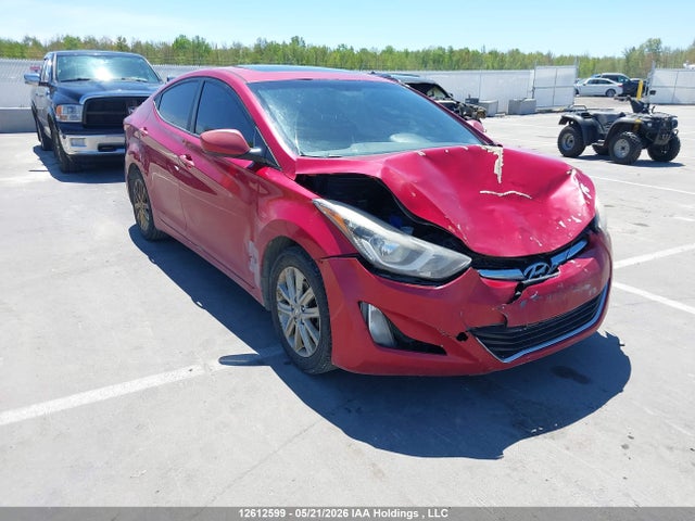 2015 Hyundai Elantra Sport Appearance მანქანა იყიდება აუქციონზე, vin: KMHDH4AE5FU265991, აუქციონის ნომერი: 12612599