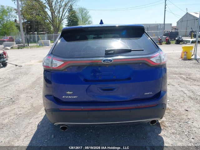 12612617 :رقم المزاد ، 2FMTK3J84FBB86643 vin ، 2015 Ford Edge Sel مزاد بيع