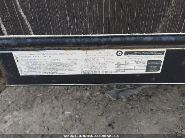 Aukcja sprzedaży 2015 Utility Trailer Mfg Discovery, vin: 4YMUL0916GV002396, numer aukcji: 12612631