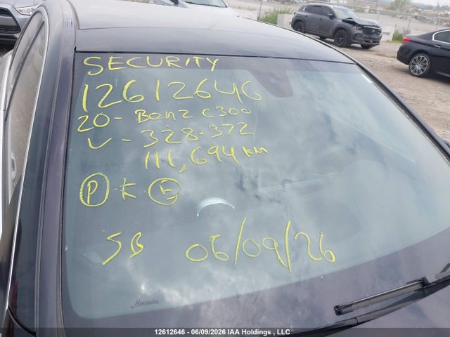 Aukcja sprzedaży 2020 Mercedes-benz C 300 4matic, vin: 55SWF8EB1LU328372, numer aukcji: 12612646