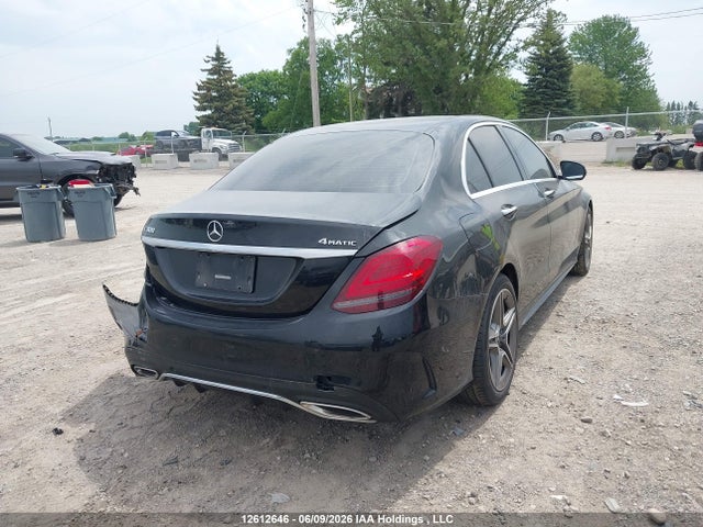 Aukcja sprzedaży 2020 Mercedes-benz C 300 4matic, vin: 55SWF8EB1LU328372, numer aukcji: 12612646