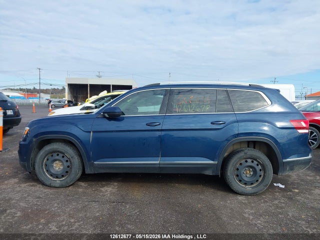 2018 Volkswagen Atlas Sel Premium მანქანა იყიდება აუქციონზე, vin: 1V2NR2CA3JC593086, აუქციონის ნომერი: 12612677