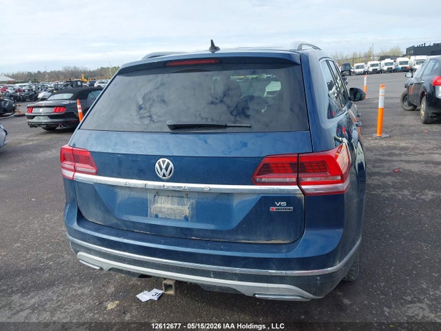 2018 Volkswagen Atlas Sel Premium მანქანა იყიდება აუქციონზე, vin: 1V2NR2CA3JC593086, აუქციონის ნომერი: 12612677