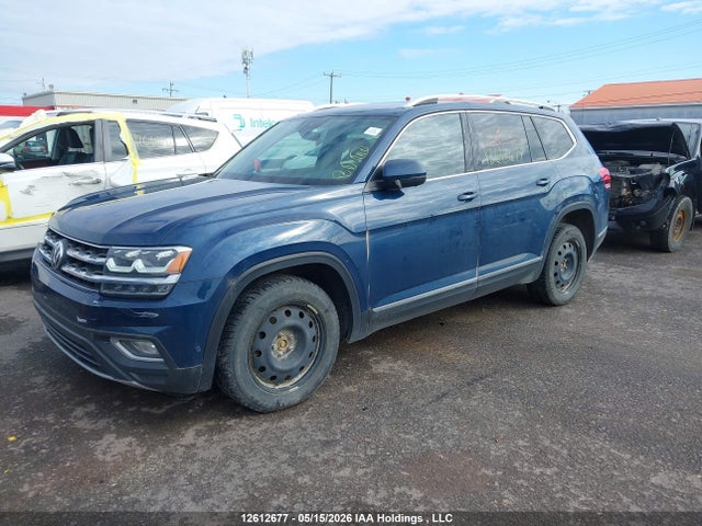 2018 Volkswagen Atlas Sel Premium მანქანა იყიდება აუქციონზე, vin: 1V2NR2CA3JC593086, აუქციონის ნომერი: 12612677