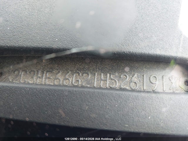 12612690 :رقم المزاد ، 2C3HE66G21H526191 vin ، 2001 Chrysler 300m مزاد بيع