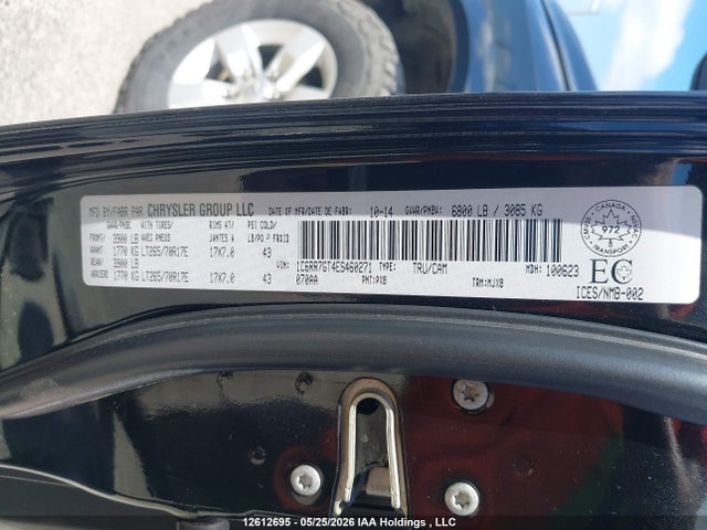 1C6RR7GT4ES460271 RAM 1500 Slt