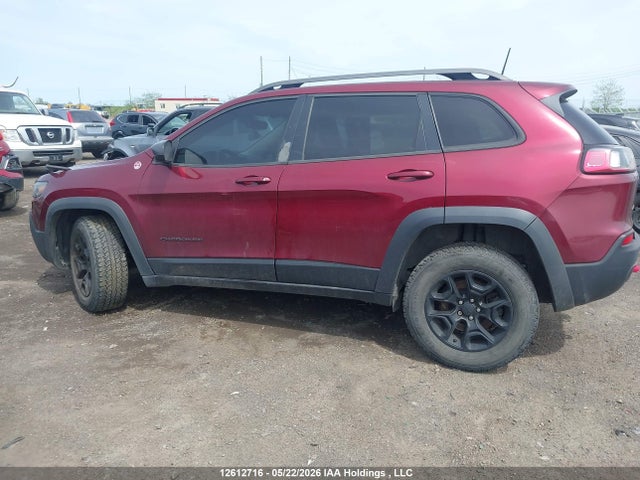 12612716 :رقم المزاد ، 1C4PJMBX5KD112494 vin ، 2019 Jeep Cherokee مزاد بيع