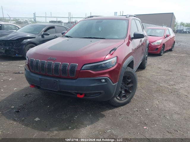 12612716 :رقم المزاد ، 1C4PJMBX5KD112494 vin ، 2019 Jeep Cherokee مزاد بيع