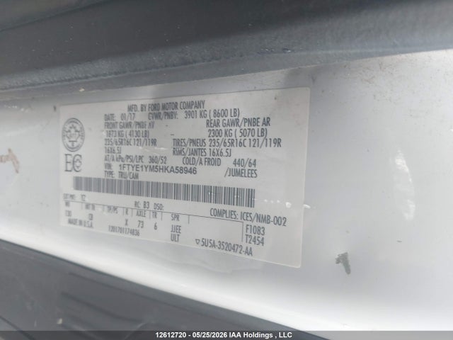 1FTYE1YM5HKA58946 Ford Transit-150