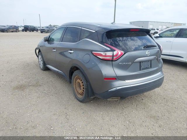 Продаж на аукціоні авто 2015 Nissan Murano S/sl/sv/platinum, vin: 5N1AZ2MH3FN278274, номер лоту: 12612745