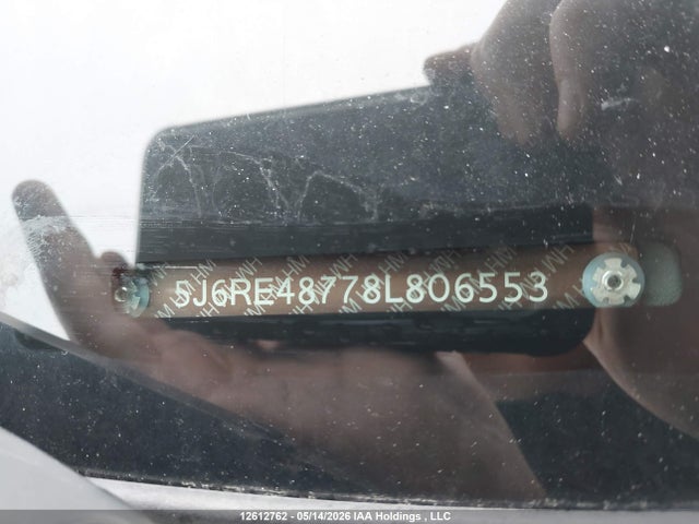 Aukcja sprzedaży 2008 Honda Cr-v, vin: 5J6RE48778L806553, numer aukcji: 12612762