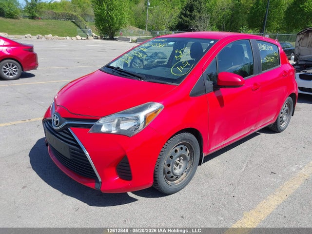 2015 Toyota Yaris Le მანქანა იყიდება აუქციონზე, vin: VNKKTUD38FA052367, აუქციონის ნომერი: 12612848