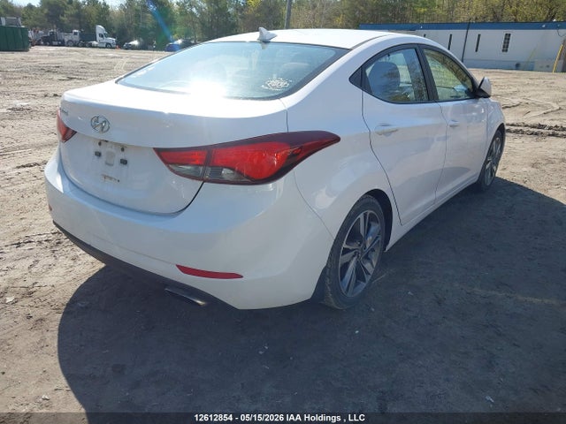 12612854 :رقم المزاد ، KMHDH4AH0FU418383 vin ، 2015 Hyundai Elantra Se/sport/limited مزاد بيع