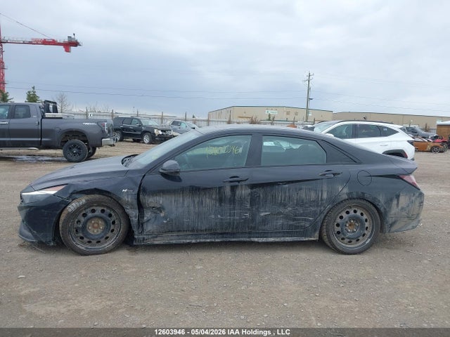 2023 Hyundai Elantra N Line Unlimited Dct მანქანა იყიდება აუქციონზე, vin: KMHLR4AF7PU459442, აუქციონის ნომერი: 12603946