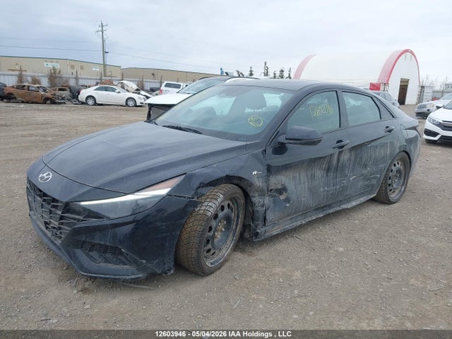 2023 Hyundai Elantra N Line Unlimited Dct მანქანა იყიდება აუქციონზე, vin: KMHLR4AF7PU459442, აუქციონის ნომერი: 12603946