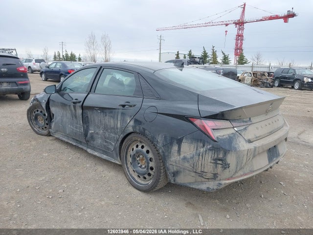 2023 Hyundai Elantra N Line Unlimited Dct მანქანა იყიდება აუქციონზე, vin: KMHLR4AF7PU459442, აუქციონის ნომერი: 12603946
