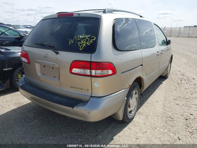 12609571 :رقم المزاد ، 4T3ZF13C62U502401 vin ، 2002 Toyota Sienna Le V6 مزاد بيع