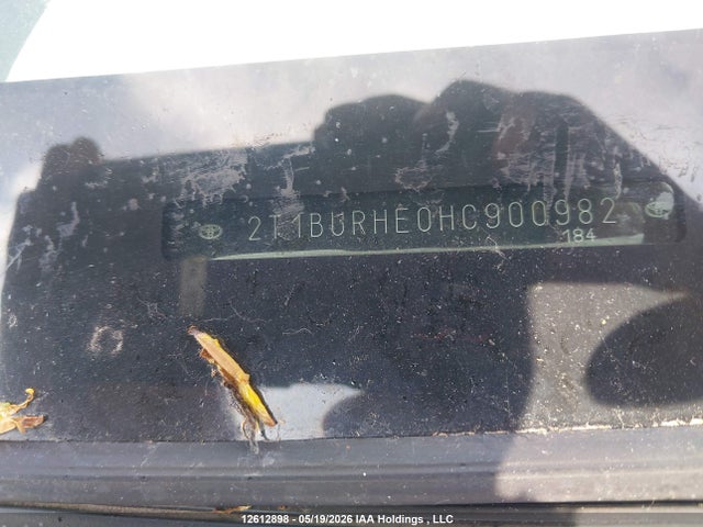 12612898 :رقم المزاد ، 2T1BURHE0HC900982 vin ، 2017 Toyota Corolla Le مزاد بيع