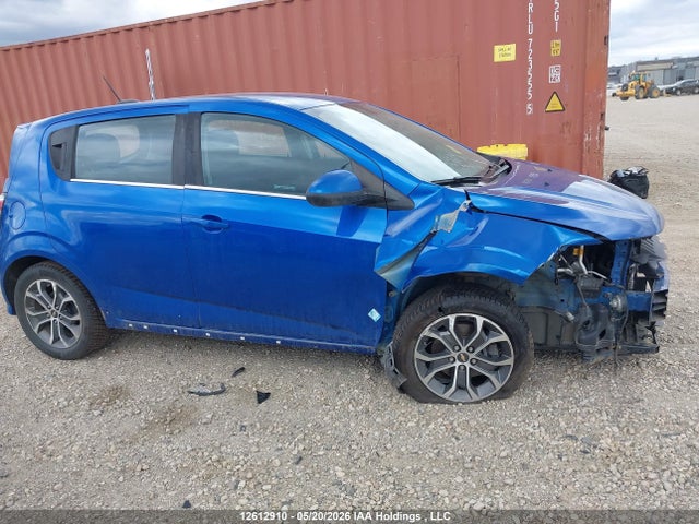 2017 Chevrolet Sonic Lt მანქანა იყიდება აუქციონზე, vin: 1G1JD6SH2H4124931, აუქციონის ნომერი: 12612910