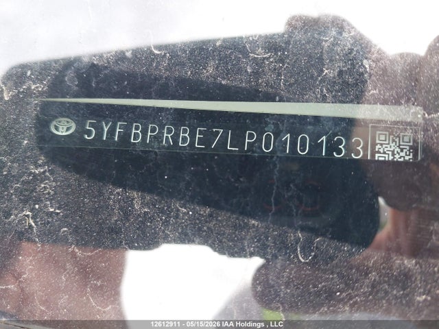 5YFBPRBE7LP010133 Toyota COROLLA LE