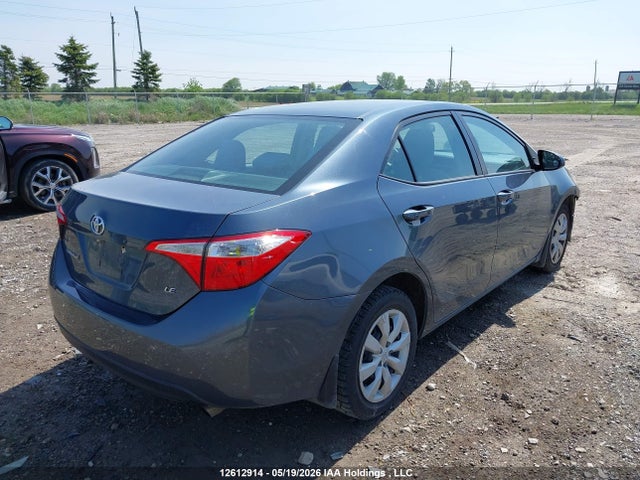 12612914 :رقم المزاد ، 2T1BURHE3GC705909 vin ، 2016 Toyota Corolla L/le/le Pls/prm/s/s Pls مزاد بيع
