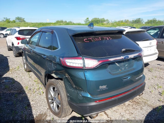 2016 Ford Edge Titanium მანქანა იყიდება აუქციონზე, vin: 2FMPK4K84GBB24277, აუქციონის ნომერი: 12612920