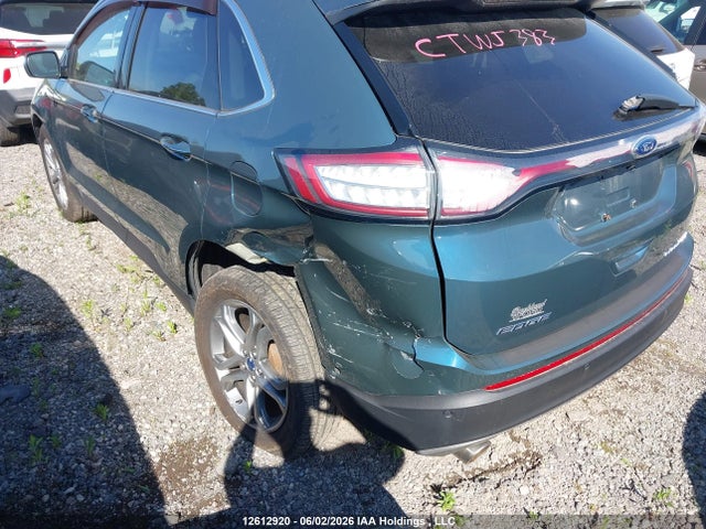 2016 Ford Edge Titanium მანქანა იყიდება აუქციონზე, vin: 2FMPK4K84GBB24277, აუქციონის ნომერი: 12612920