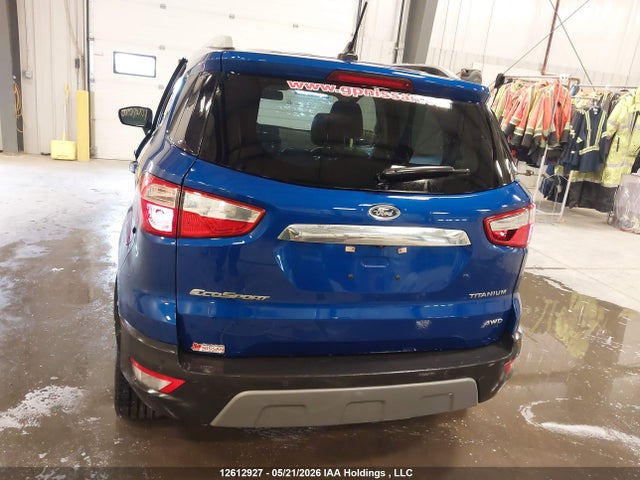 Aukcja sprzedaży 2020 Ford Ecosport Titanium, vin: MAJ6S3KL4LC332903, numer aukcji: 12612927